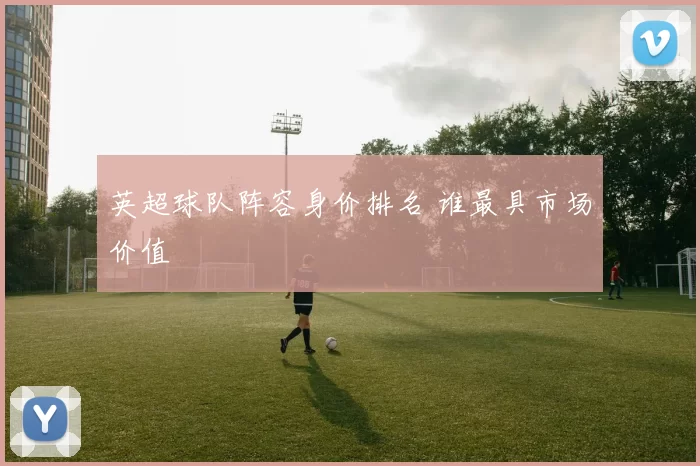 英超球队阵容身价排名 谁最具市场价值