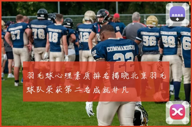 羽毛球心理素质排名揭晓北京羽毛球队荣获第二名成就非凡